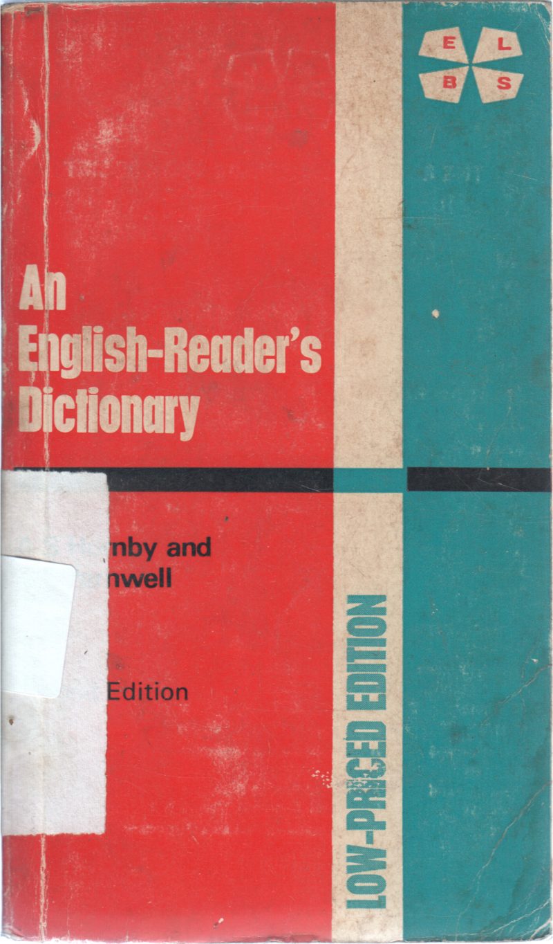 AN ENGLISH READERS DICTIONARY