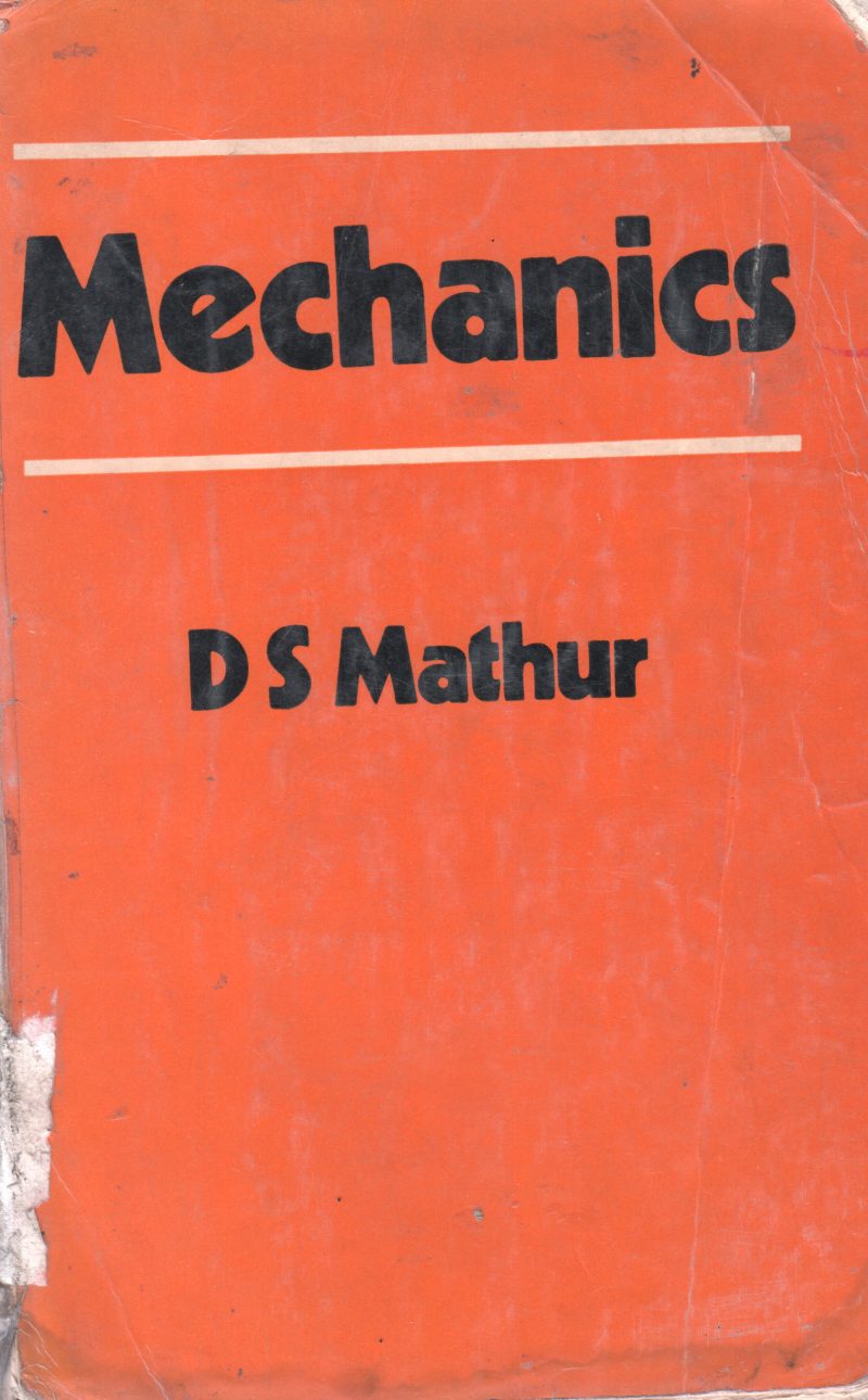 MECHANICS BY D S MATUR