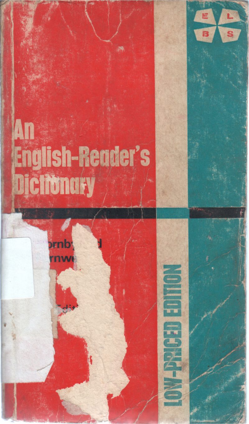 AN ENGLISH READERS DICTIONARY