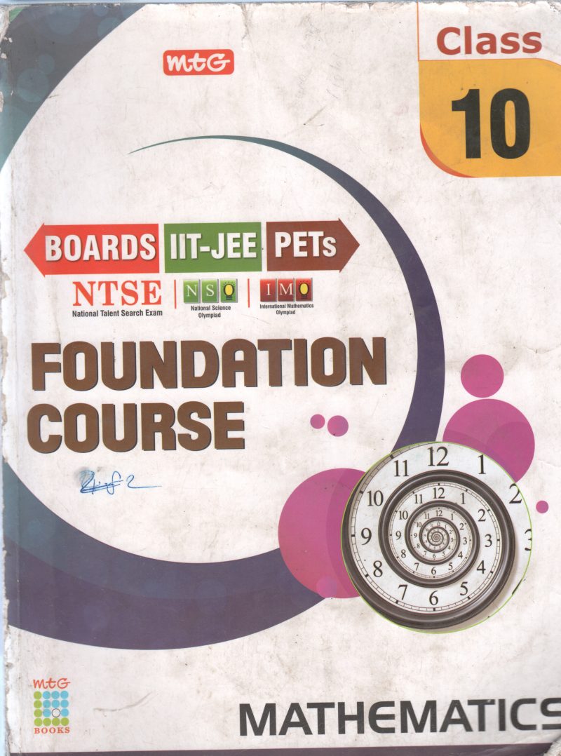 MATHEMATICS FOUNDATION COURSE