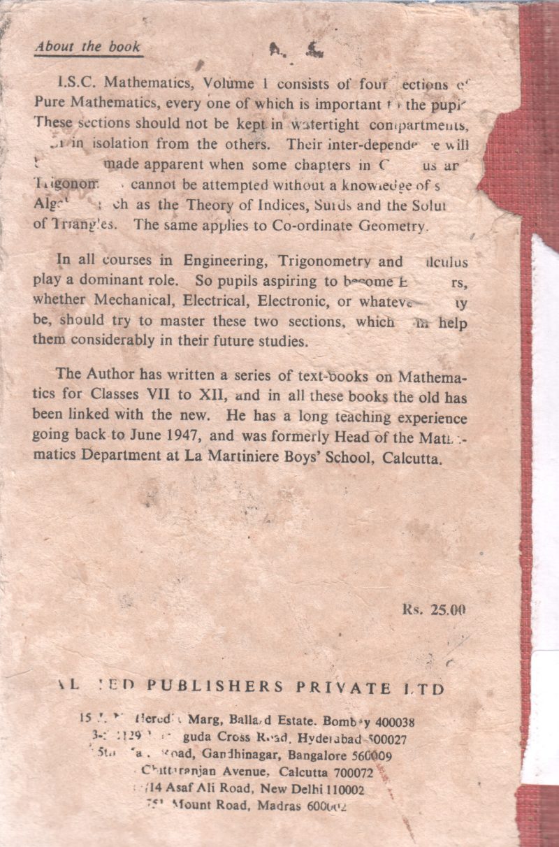 I.S.C. MATHEMATICS BY E.M. AMUE - Image 2