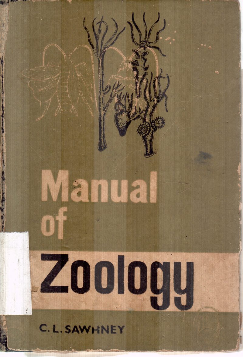 MANUAL OF ZOOLOGY BY C.L.SAWHNEY