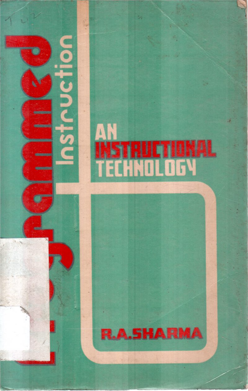 AN INSTRUCTION TECHNOLOGY BY R A SHARMA