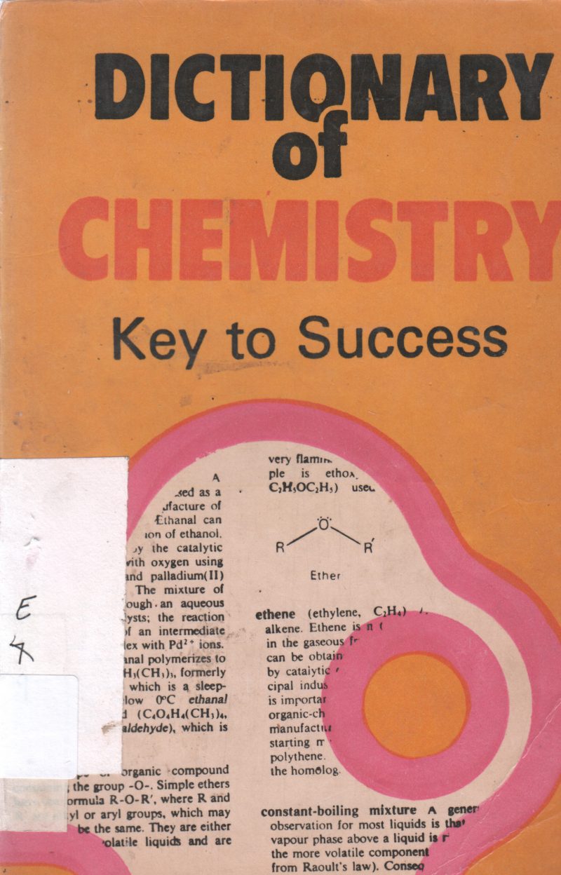 DICTIONARY OF CHEMISTRY