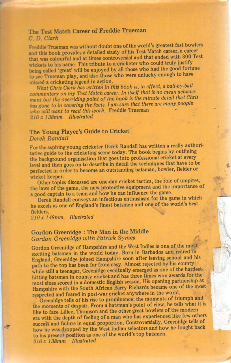 THE RECORD BREAKING SUNIL GAVASKAR BY C D CLARK - Image 2