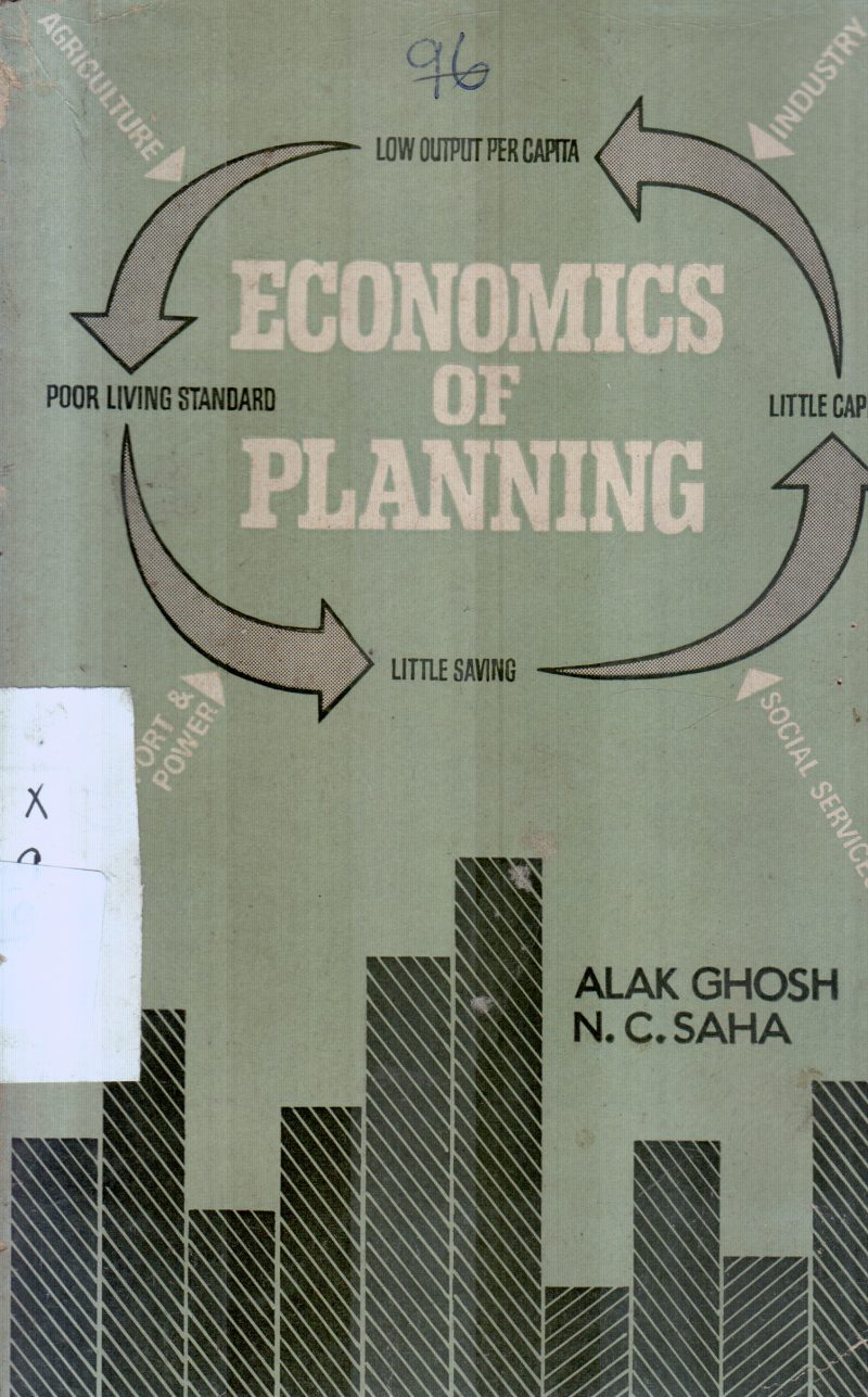 ECONOMICS OF PLANNING BY ALAK GHOSH