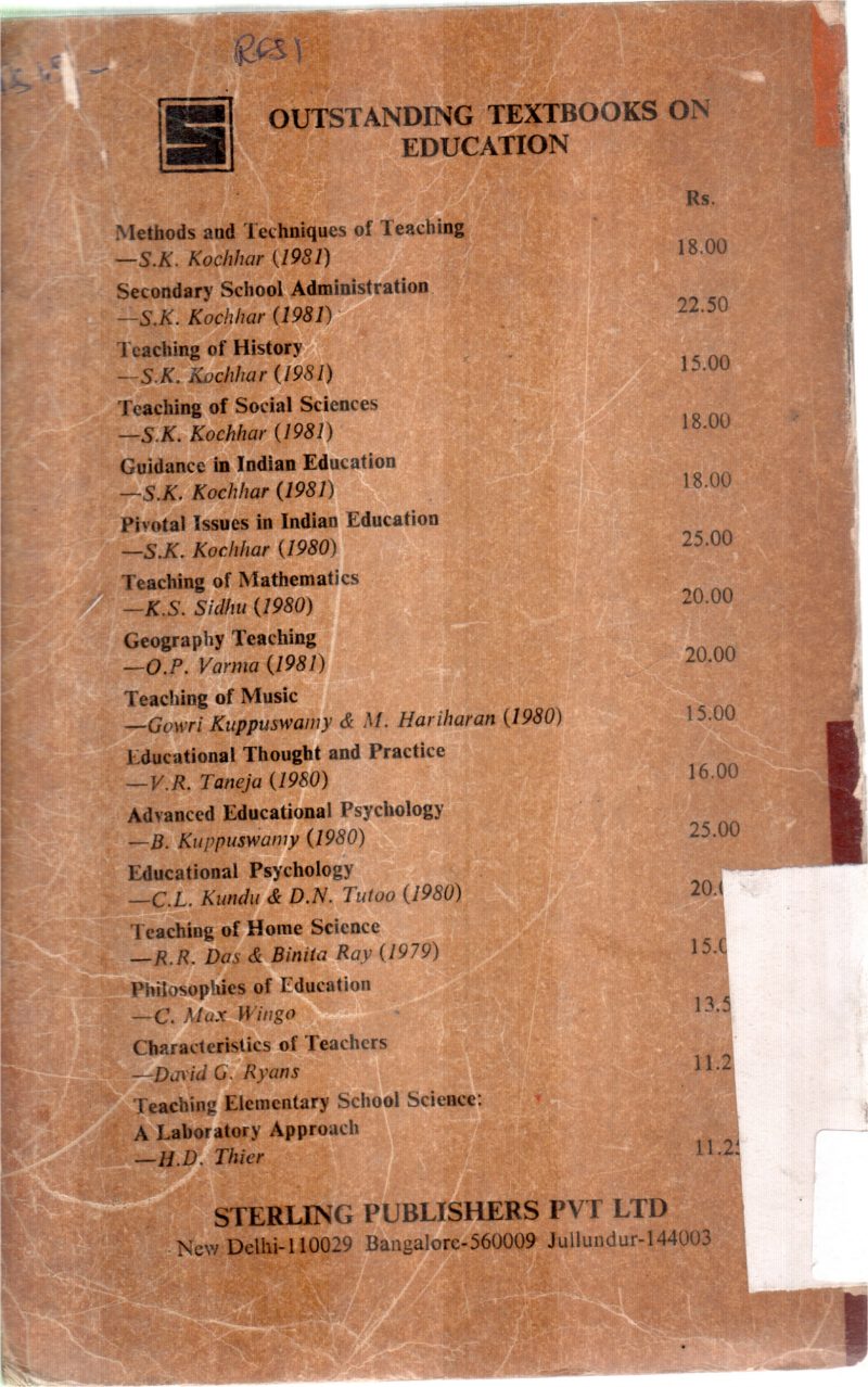 SOCIAL SCIENCE BY S K KOCHHAR - Image 2