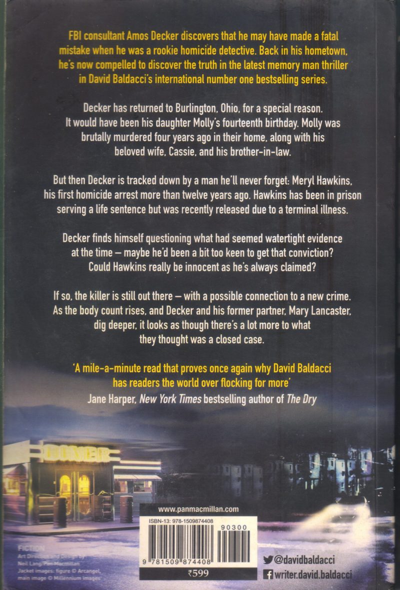 REDEMPTION BY DAVID BALDACCI - Image 2