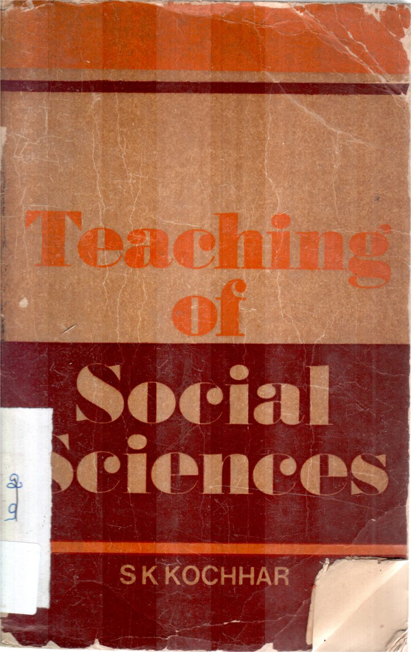 SOCIAL SCIENCE BY S K KOCHHAR