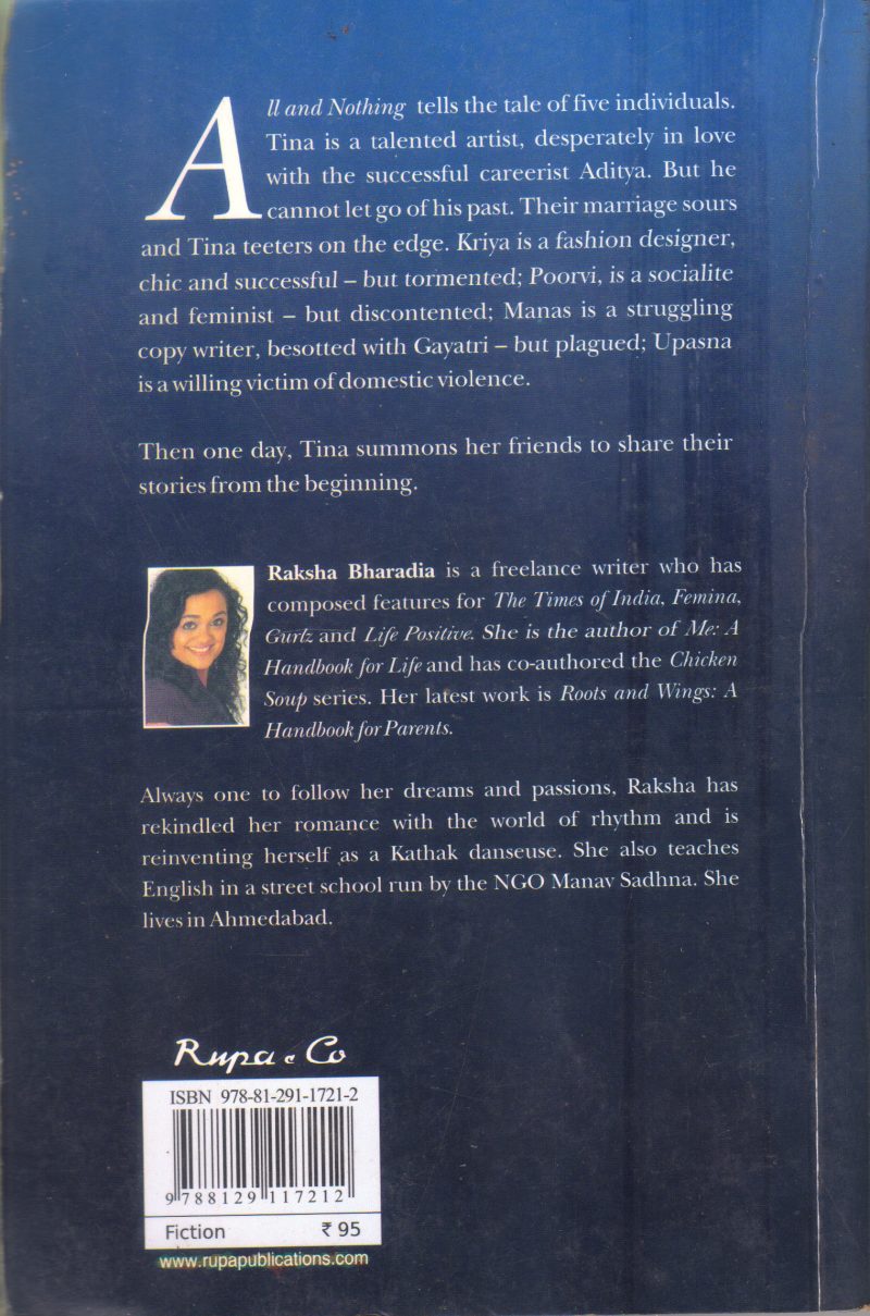 ALL AND NOTHING BY RAKSHA BHARADIA - Image 2
