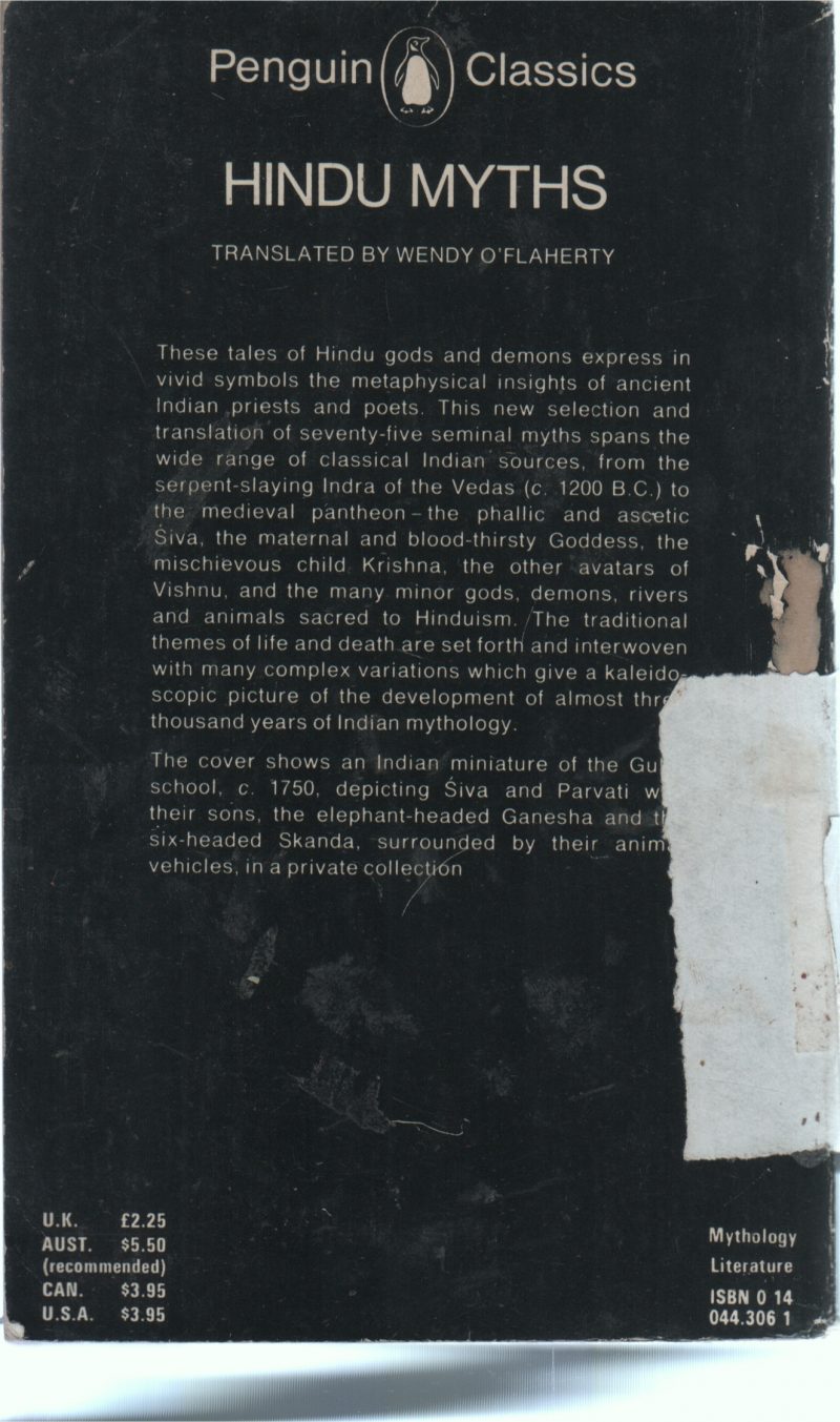 HINDU MYTHS BY E V REIUU - Image 2