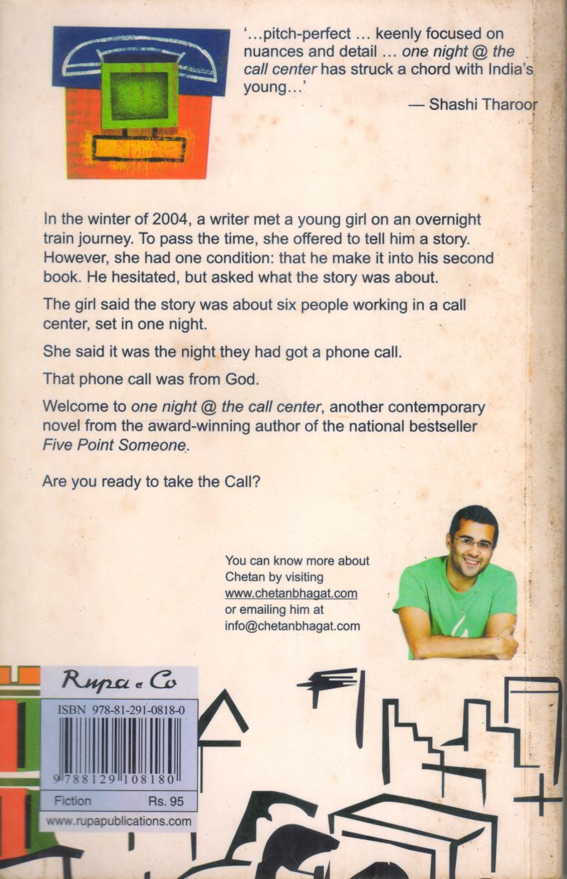 ONE NIGFHT @THE CALL CENTER BY CHETAN BHAGAT - Image 2