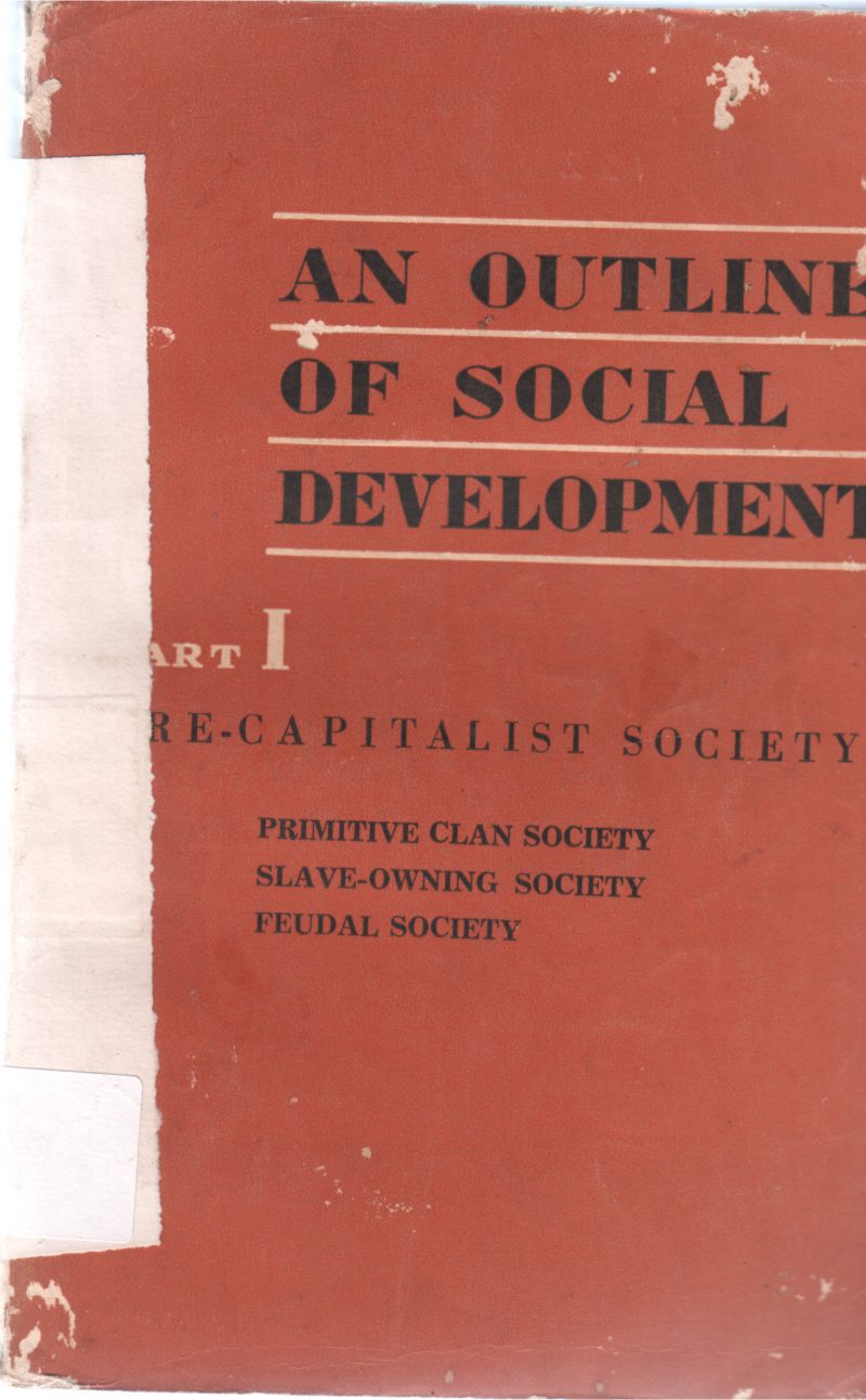 AN OUTLINE OF SOCIAL DEVELOPMENT
