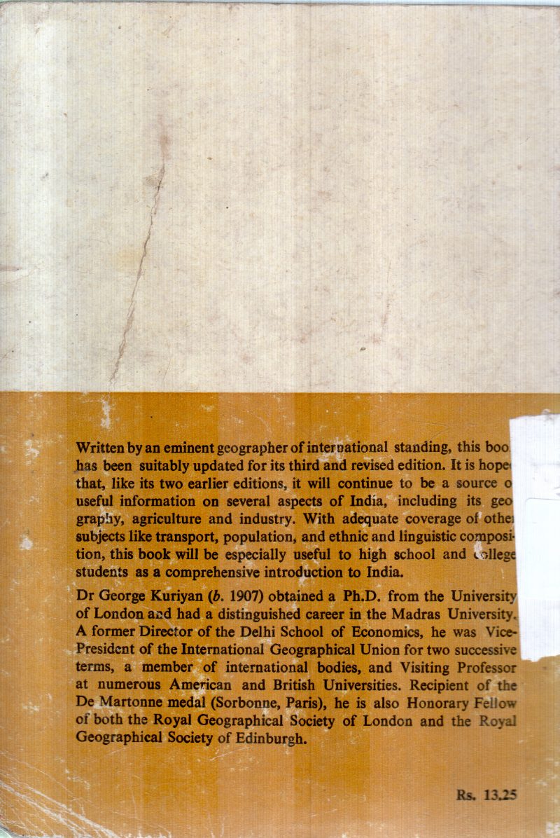 INDIA GENERAL SURVEY BY GEORGE KURIYAN - Image 2