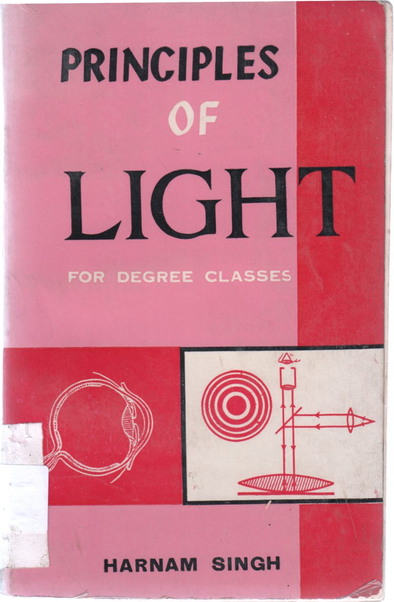 PRINCIPLE OF LIGHT BY HARNAM SINGH