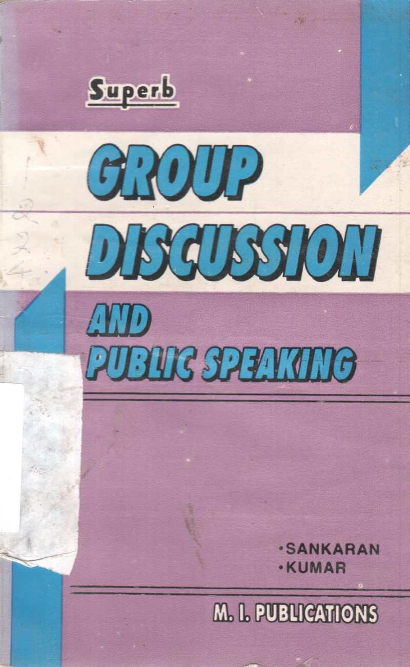 GROUP DISCUSSION AND PUBLIC SPEAKING BY SANKARAN