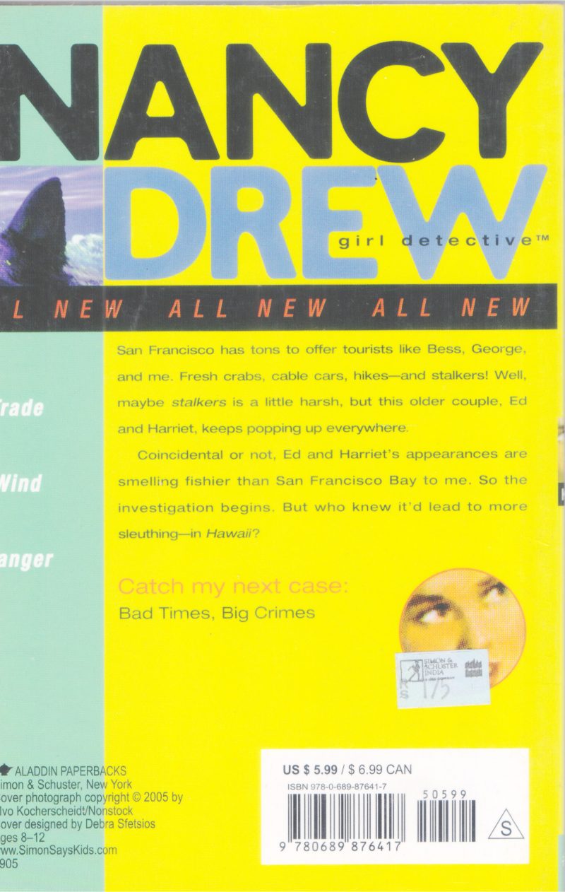 NANCY DREW TRADE WIND DANGER BY ROLYN KEENE - Image 2