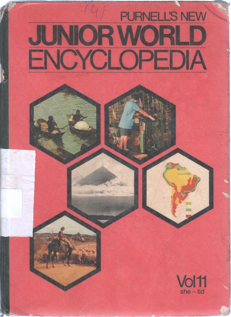 JUNIIOR ENCYCLOPEDIA VOL 11 BY PURNELLS NEW