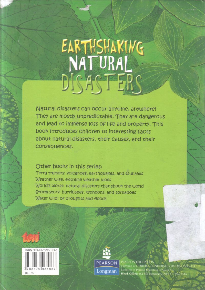 EARTHSHAKING NATURAL DISASTERS BY REENA I PURI - Image 2