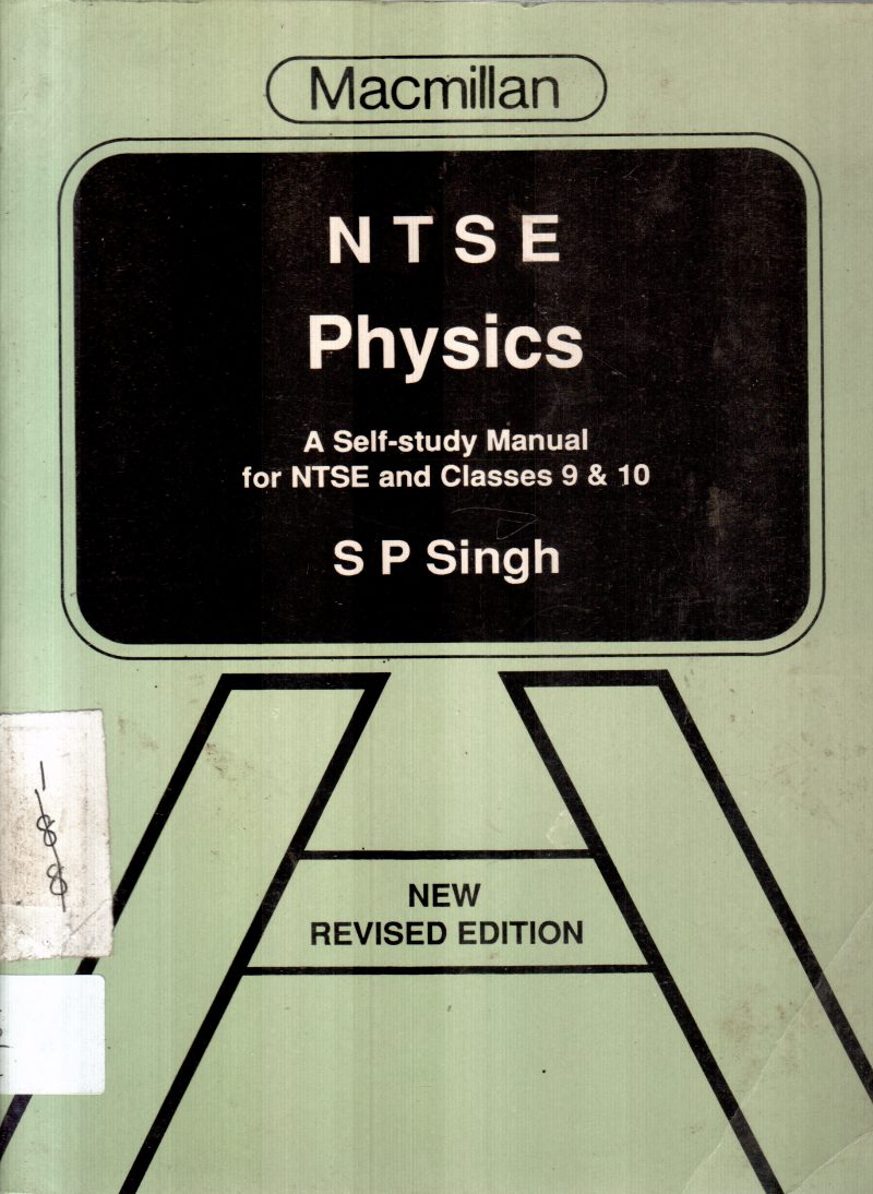 N T S E PHYSICS BY S P SINGH