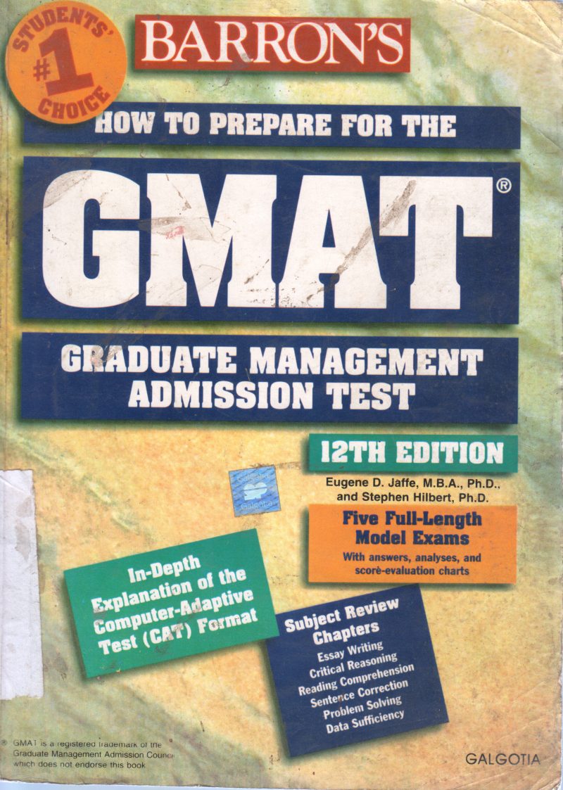 HOW TO PREPARE GMAT BY GALGOITA