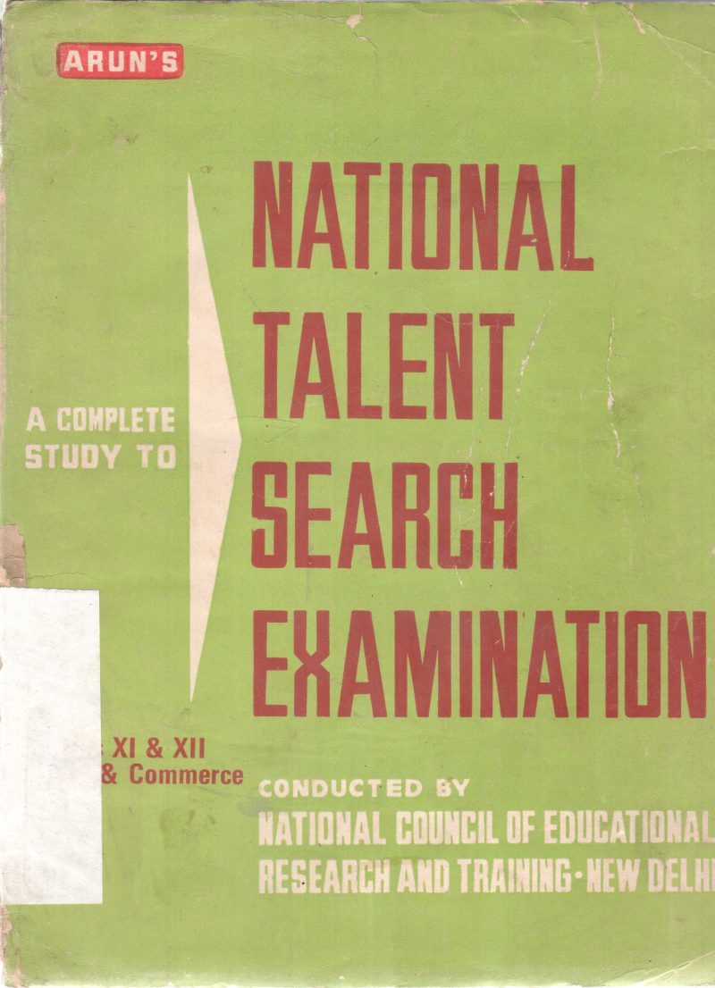 NATIONAL TALENT SEARCH EXAMIATION