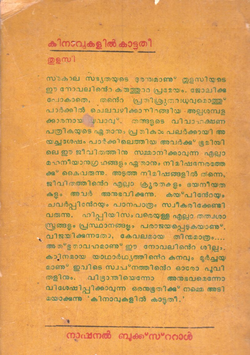 KINAVUKALIL KATTUTHEE BY THULASI - Image 2