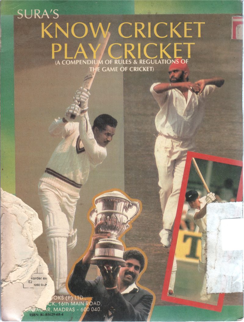 KNOW CRICKET PLAY CRICKET BY N. ANANTHARAMAN - Image 2