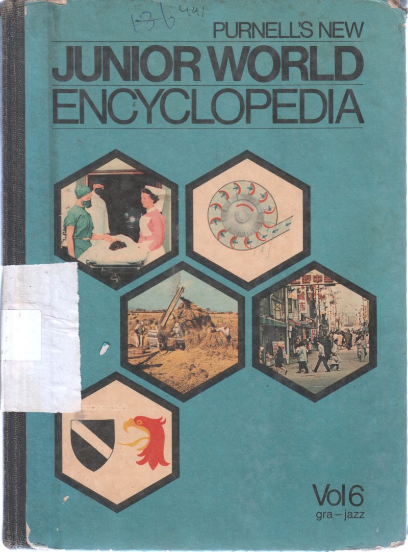 JUNIORS WORLD ENCYCLOPEDIA VOL6 BY PURNELLS NEW