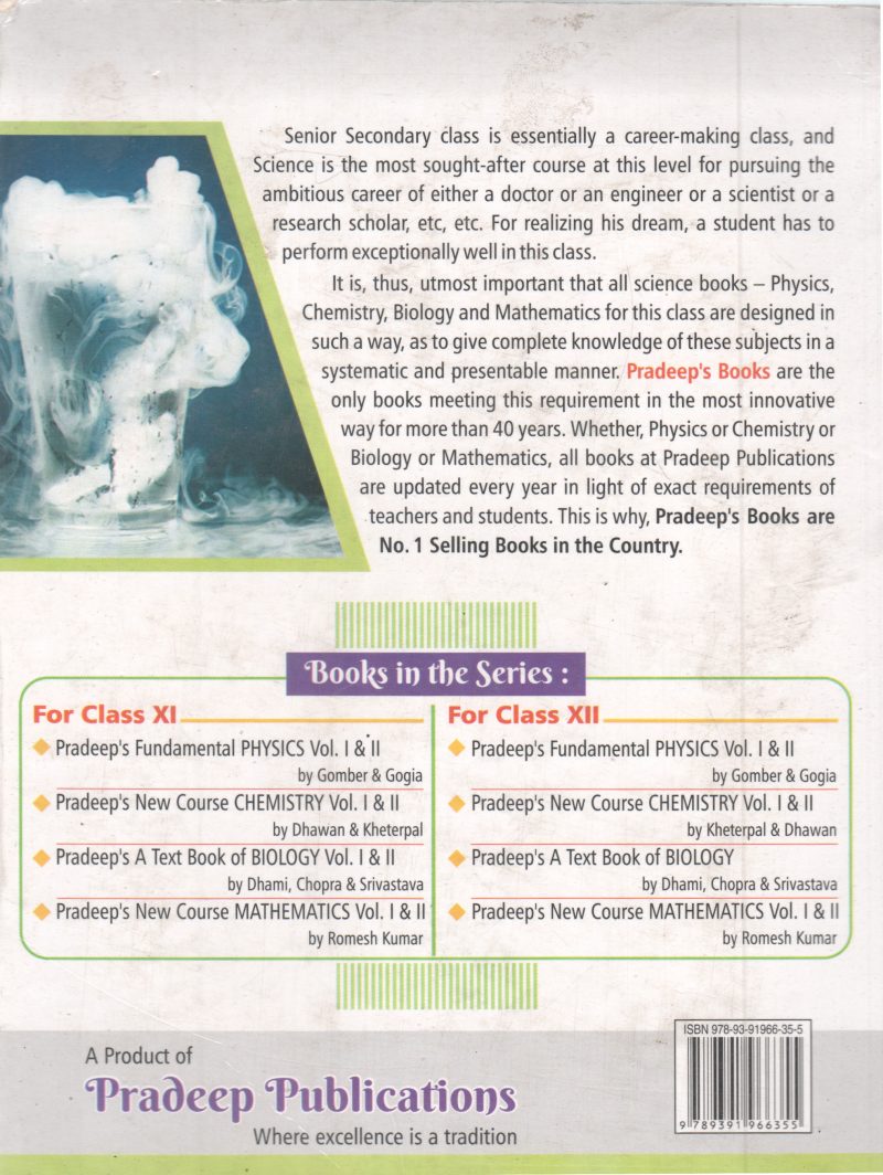 PRADEEP'S NEW COURSE CHEMISTRY BY S.N. DHAWAN - Image 2