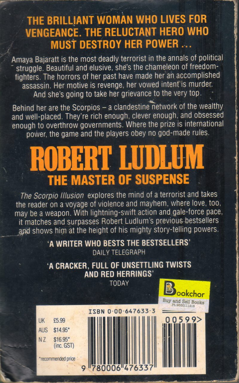 THE SCORPIO ILLUSION BY ROBERT LUDLUM - Image 2