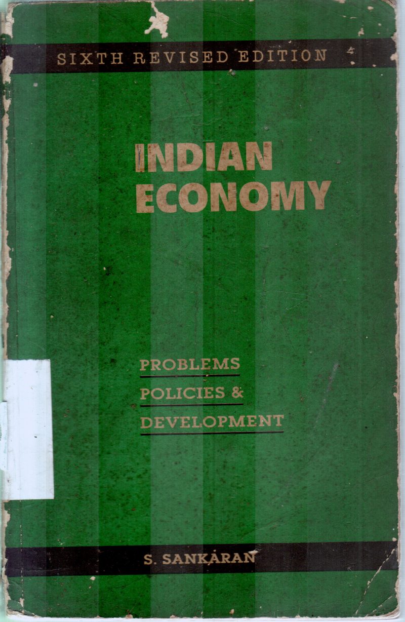 INDIAN ECONOMY BY S.SANKARAN