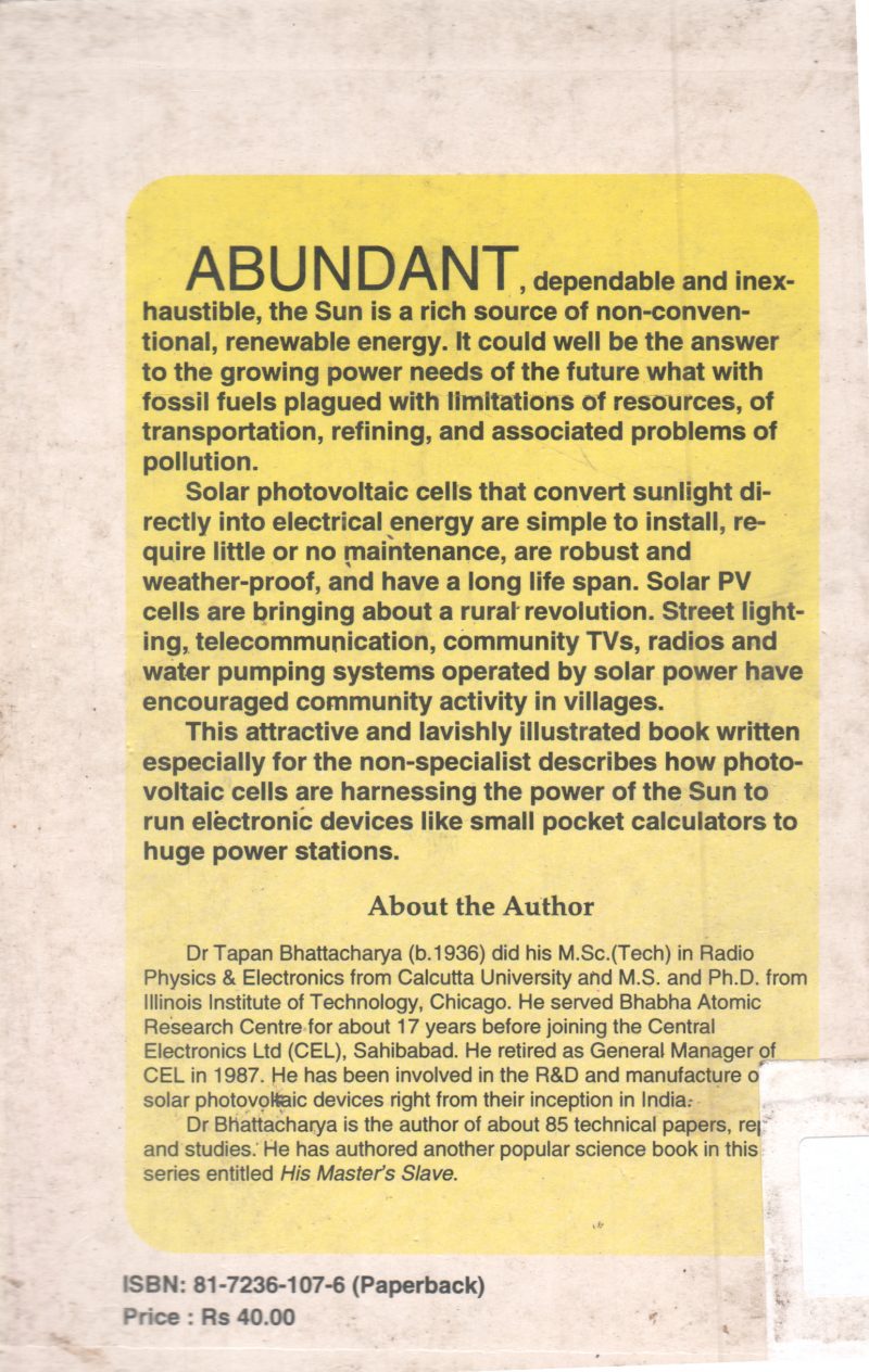 SWITCH ON THE SUN BY TAPAN BHATTACHARYA - Image 2