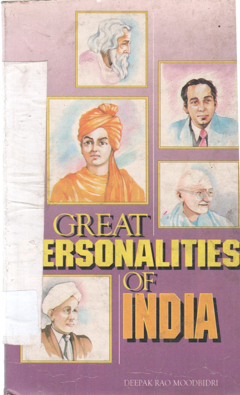 GREAT PERSONALITIES BY DEEPAK RAO MOODBIDRI