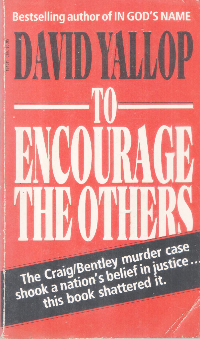 TO ENCONURAGE THE OTHERS BY DAVID YALLOP