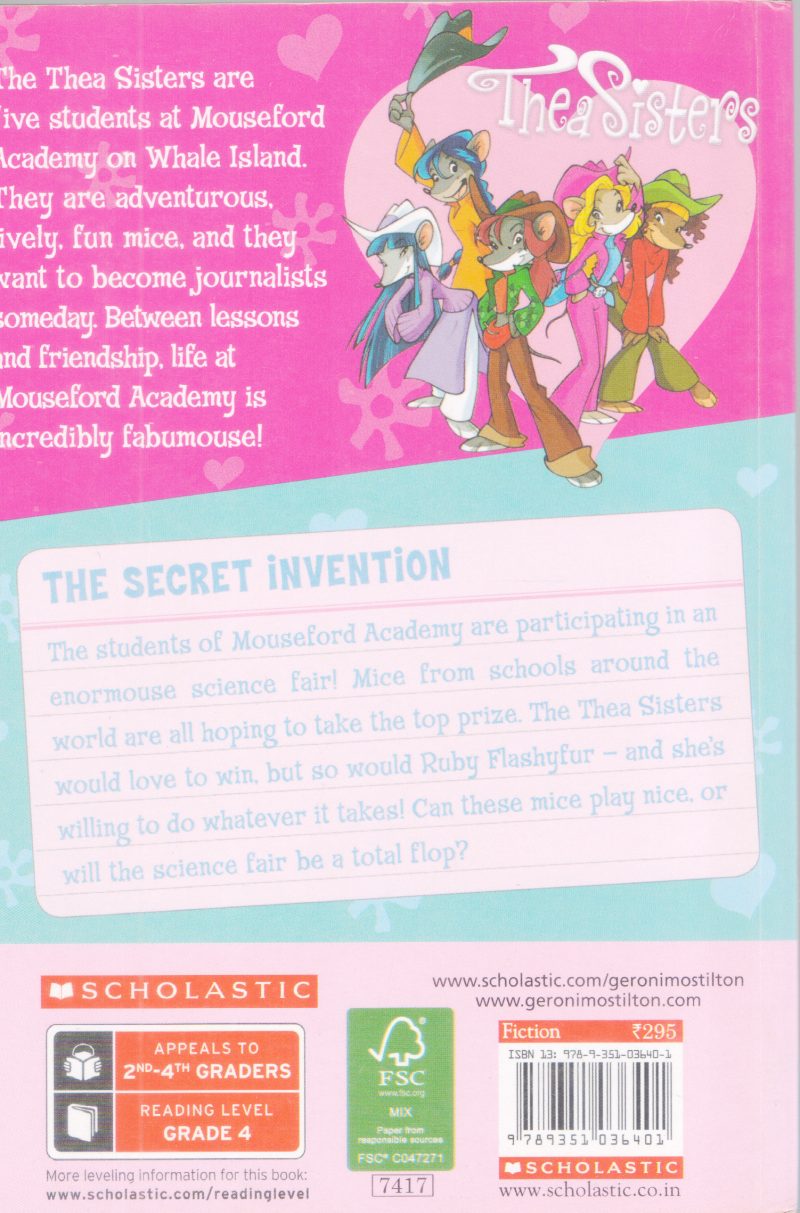 THE SECRET INVENTION BY THEA STILTON - Image 2