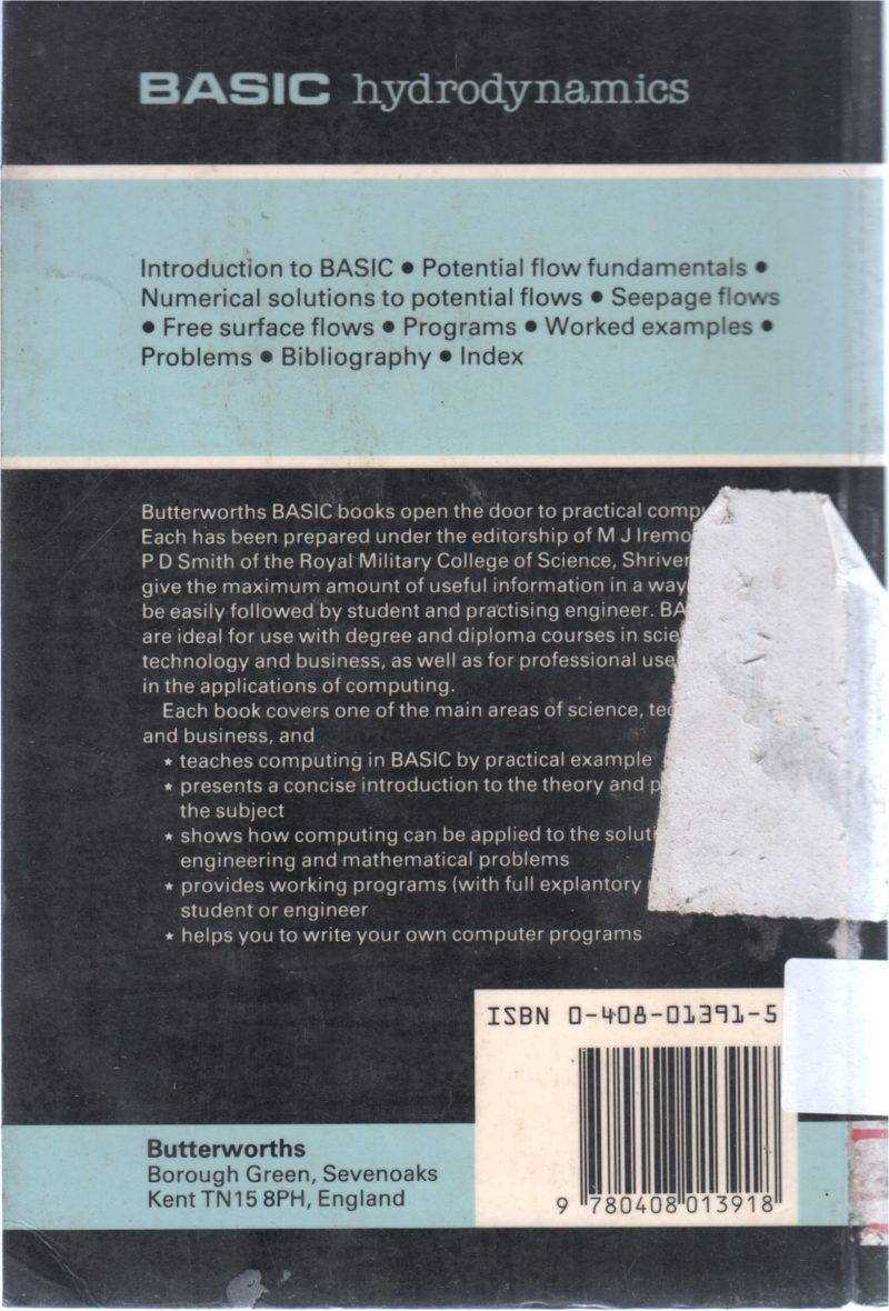 BASIC HYDRONAMICS BY AC THOMPSON - Image 2