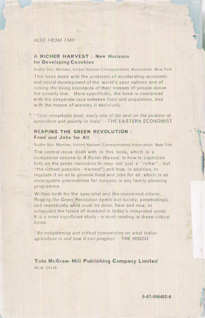 FOOD ENOUGH OR STARVATION FOR MILLIONS BY DOUGLAS ENSMINGER - Image 2