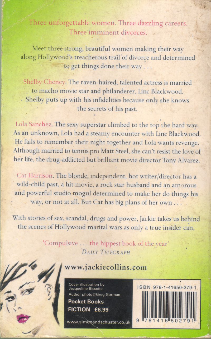 HOLLYWOOD DIVORCES BY JACKIE COLLINS - Image 2