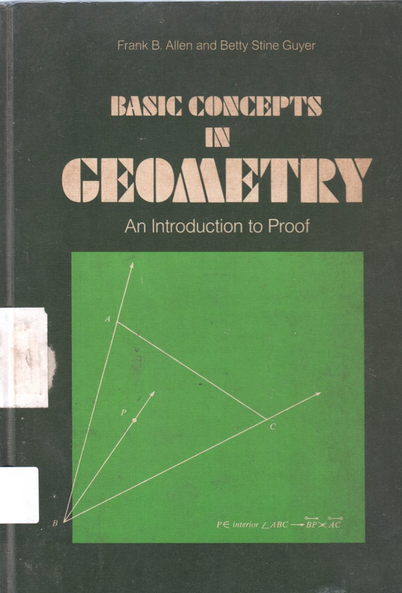 BASIC CONCEPTS IN GEOMETRY BY FRANK B. ALLEN