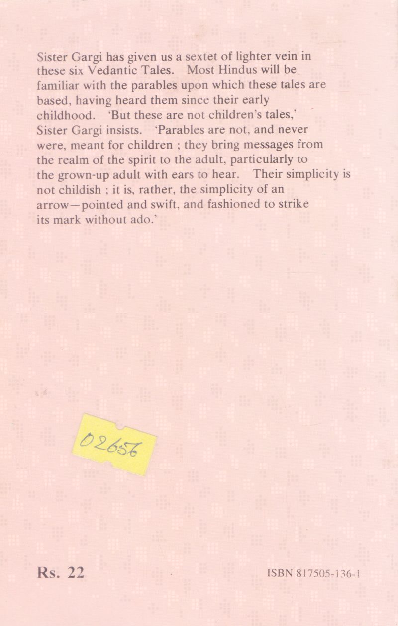VEDANTIC TALES BY SISTER GARGI - Image 2