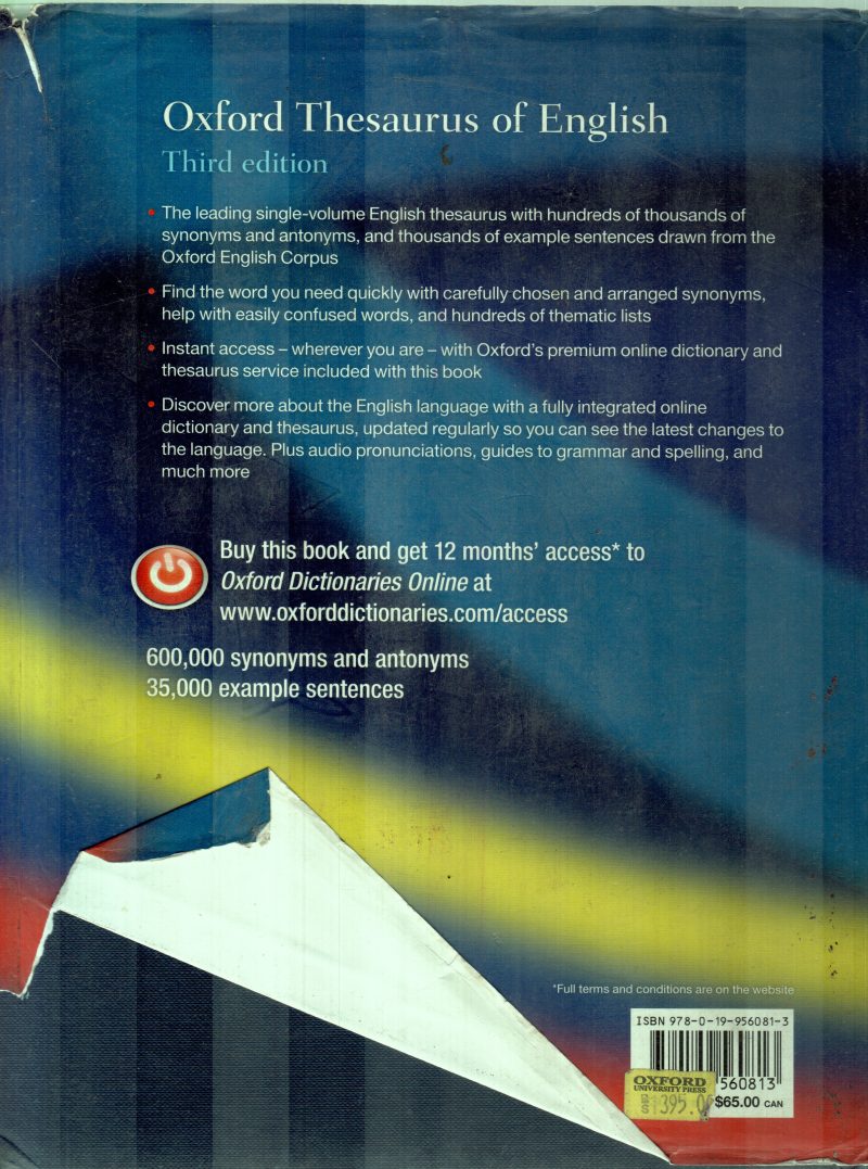 OXFORD THESAURUS OF ENGLISH - Image 2