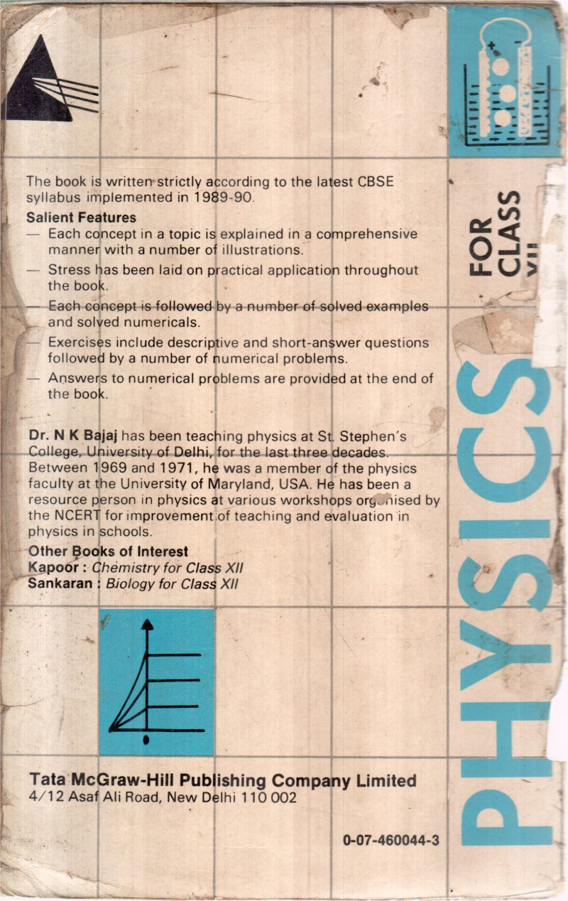 PHYSICS FOR CLASS XII BY N K BAJAJ - Image 2