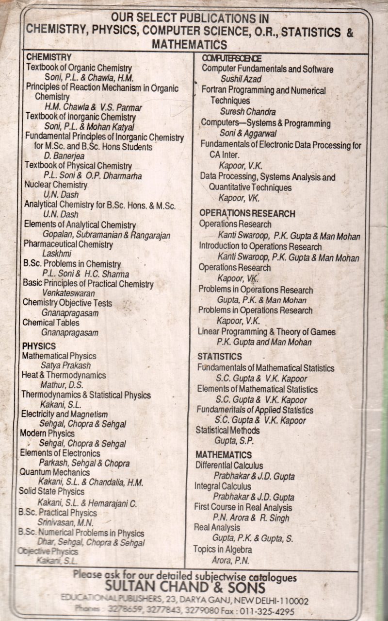 ORGANIC CHEMISTRY BY P.L.SONI &H.M.CHAWLA - Image 2