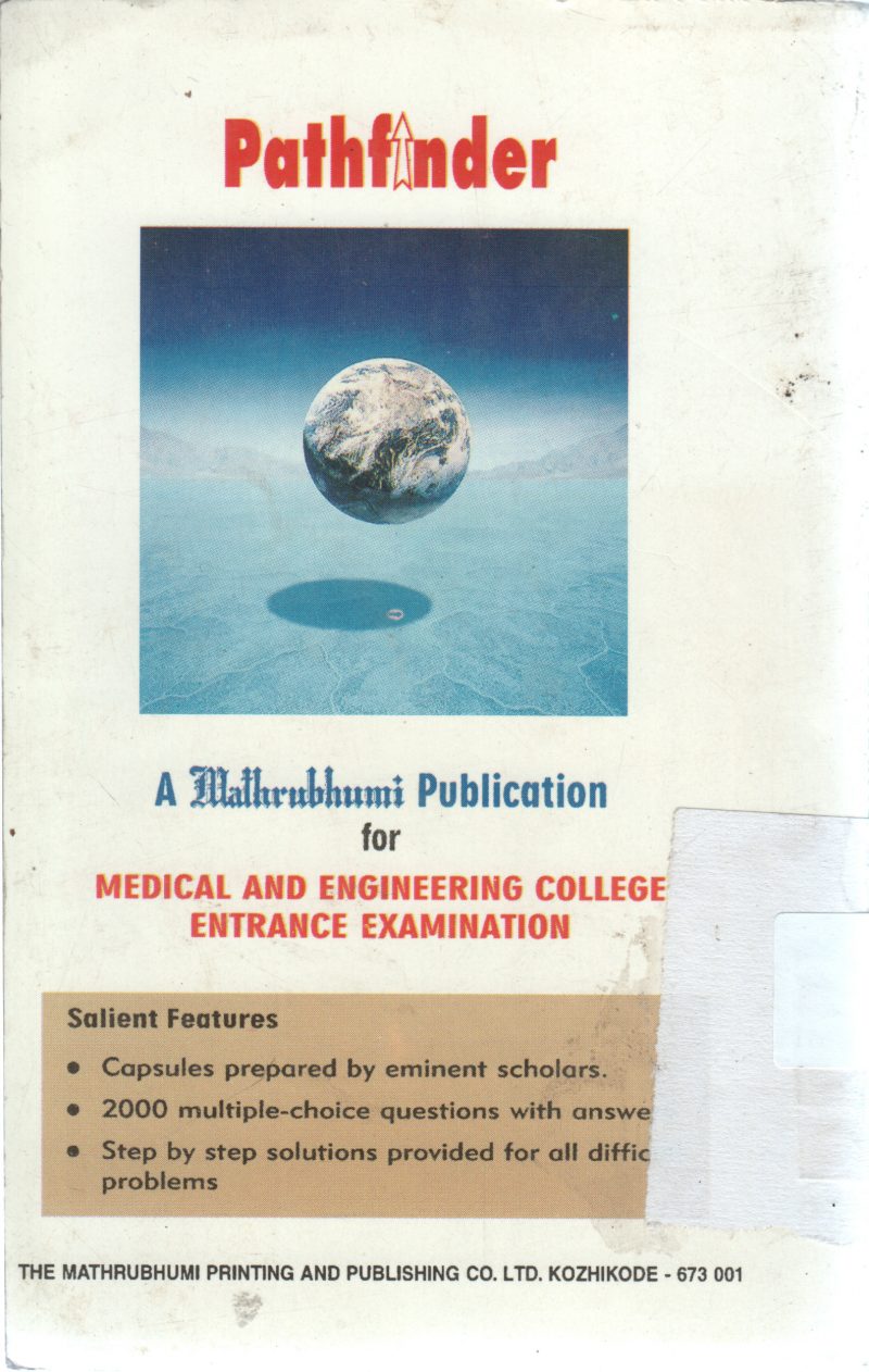 MEDICAL AND ENGINEERIING COLLEGE ENTRANCE EXAMINATION - Image 2
