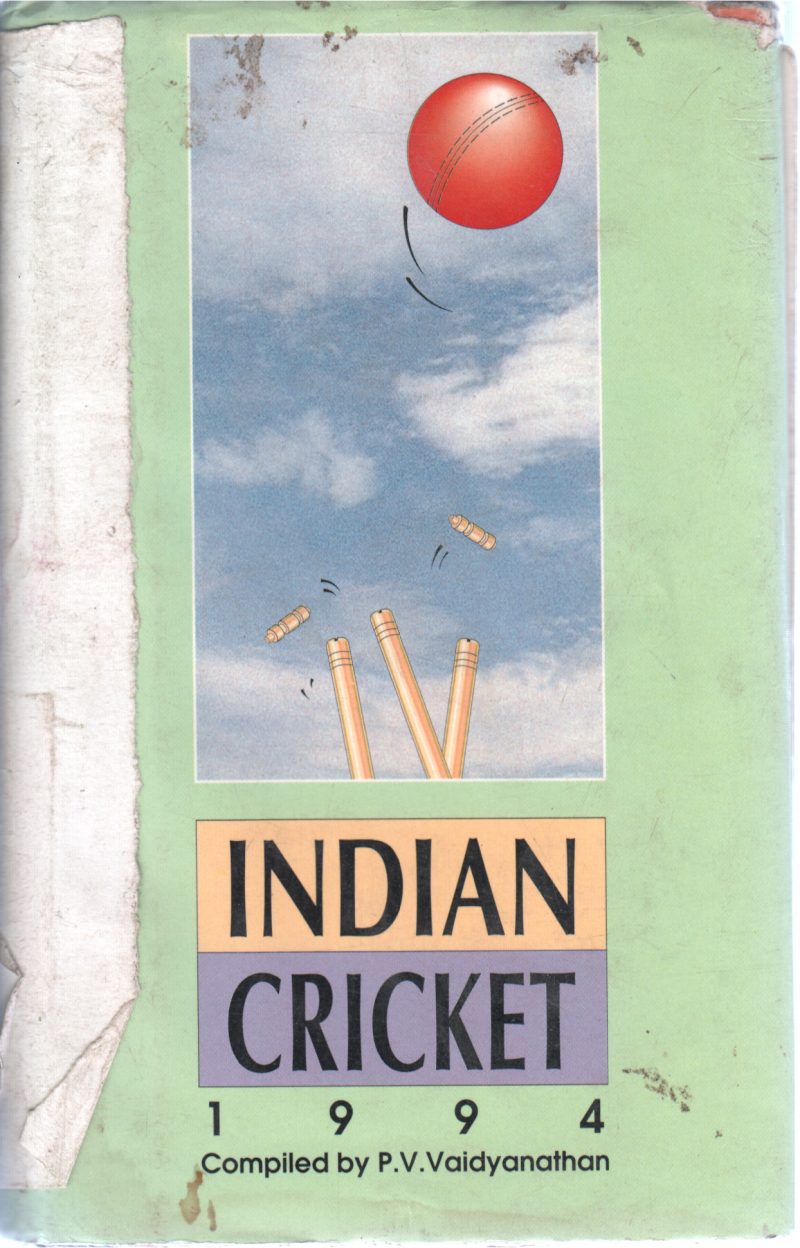 INDIAN CRICKET 1994 BY VAIDYANATHAN