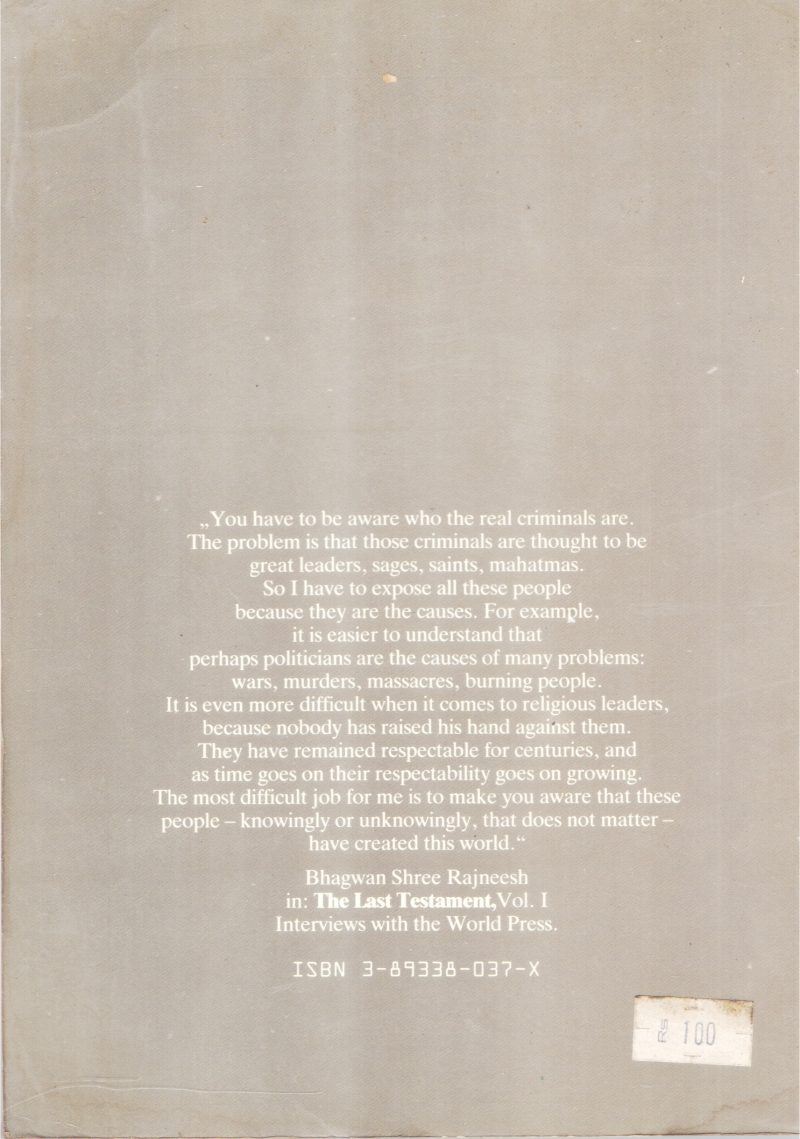 PRIEST & POLITICIANS TH MAFIA OF THE SOUL BY BHAGAVAN SHREE RAJNEESH - Image 2