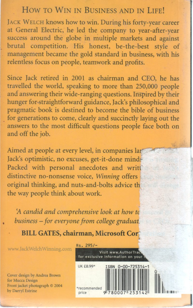 WINNING BY JACK WELCH - Image 2
