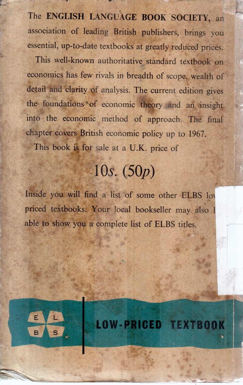 BENHAM'S ECONOMICS BY F.W.PAISH - Image 2