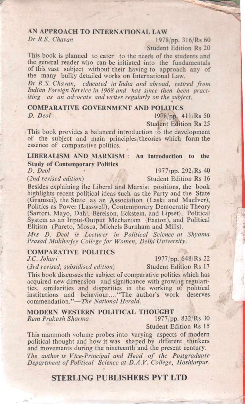COMPARATIVE STUDY OF SIX LIVING CONSTITUTIONS BY BHARATBHUSHAN GUPTA - Image 2